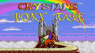 [Full GamePlay] Crystal's Pony Tale (Hard Mode) [Sega Megadrive/Genesis]