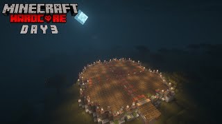 Minecraft Hardcore Bölüm 3 - Köylü Ticaret Merkezi İnşa Ediyoruz 1 2 