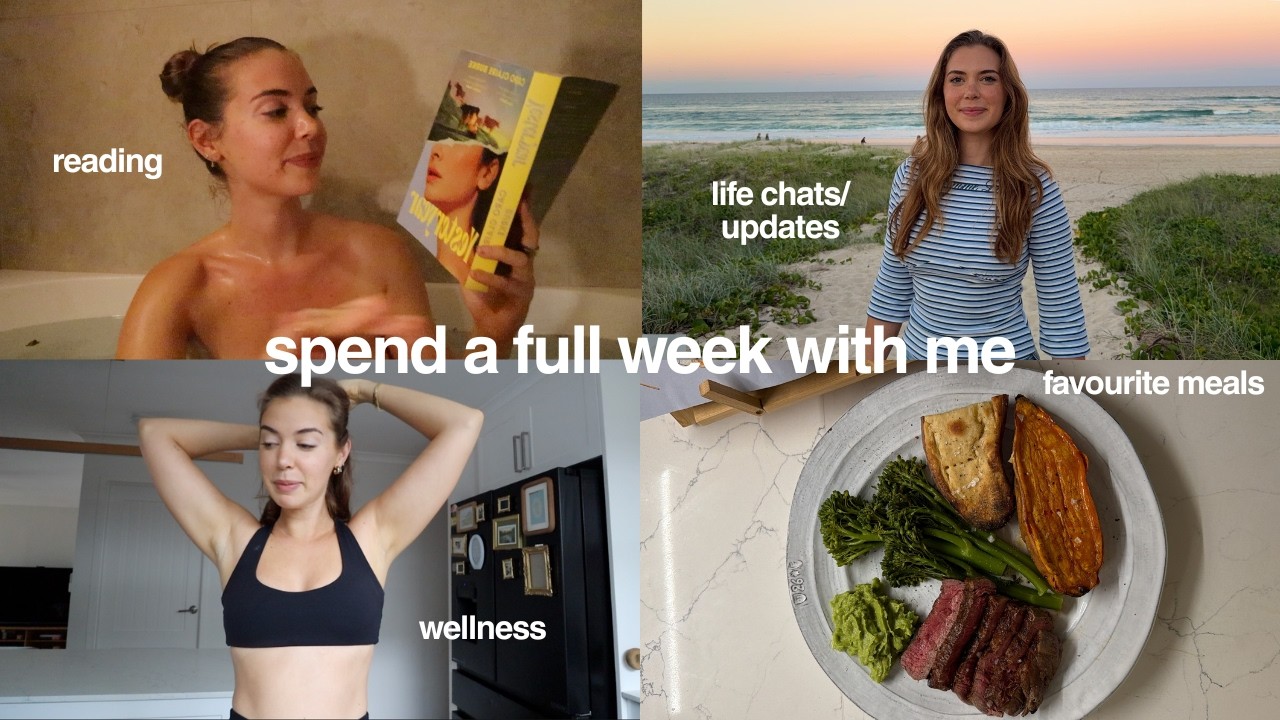 vlog: feeling like myself again ⭐️(trying new things, workouts, food + life chats)