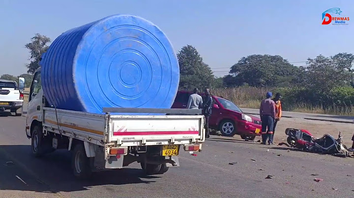 TSAONA YE MUDHUDHU MUNA BULAWAYO ROAD THIS MORNING