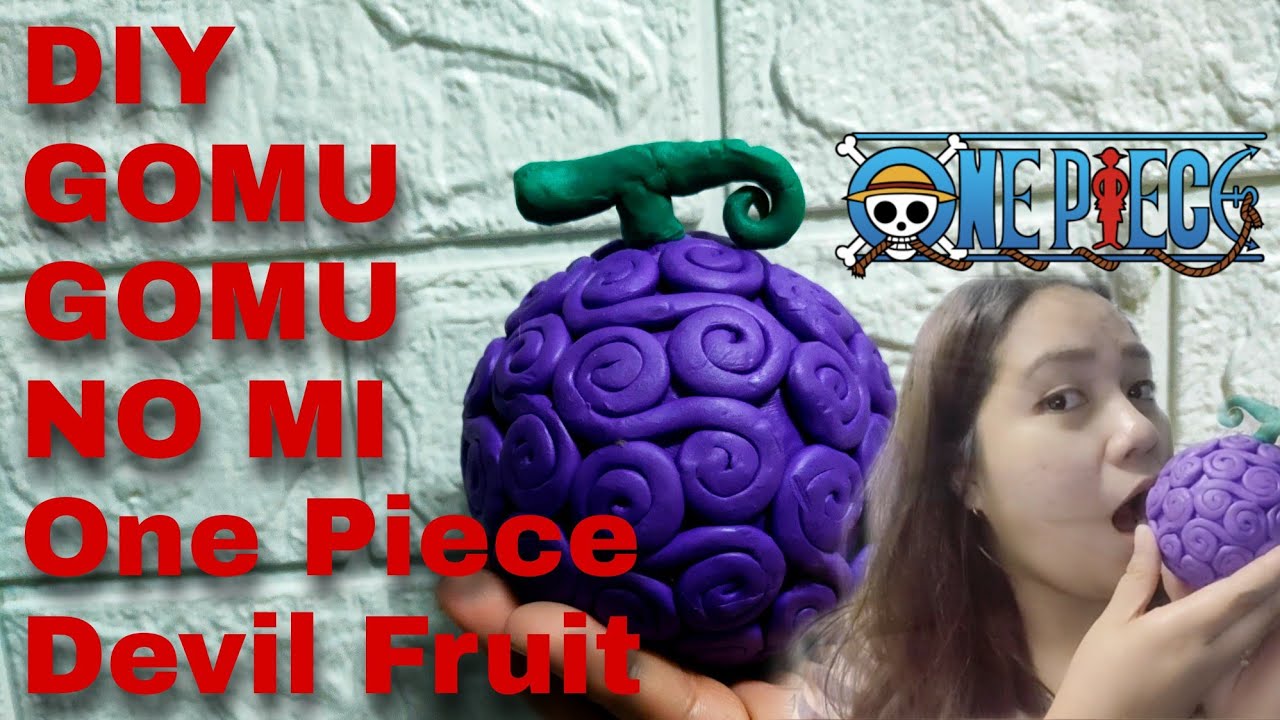 DIY: How to Make OPE OPE NO MI - ONE PIECE - Devil Fruit Tutorial #diyanime  