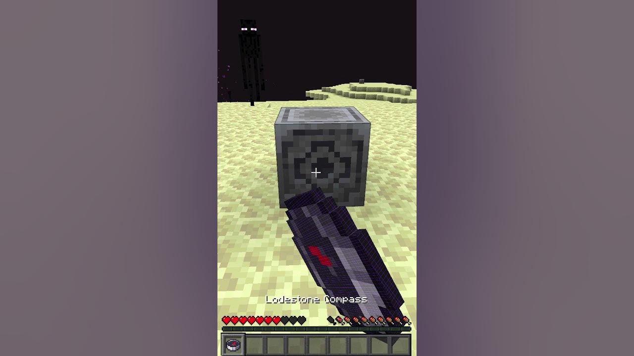 Using a Compass in the Nether and End in Minecraft YouTube