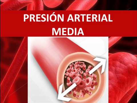 Que mide la tension arterial media