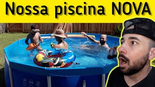 Piscinas De Plastico Mor Vale A Pena Comprar? - Como Montar Piscina De Plastico? Vlog