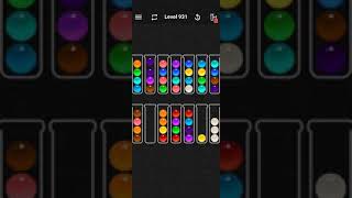 Ball Sort Color Water Puzzle Solution Level 931