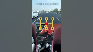 How to shift a car into gear？#driving #skills #tips #knowledge #fpy