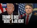 Donald Trump arremete contra Joe Kent tras su renuncia y lo califica de "débil" en seguridad