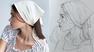 Capturing Beauty: Portrait Drawing Essentials with the Loomis Technique