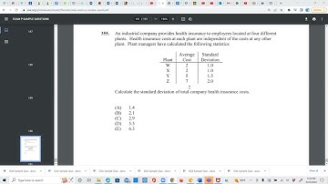 Actuarial SOA Exam P Sample Question 270 (once 355, duplicates new 273) Solution