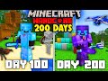 I Survived 200 Days in Minecraft Hardcore... Here&#39;s what happened.