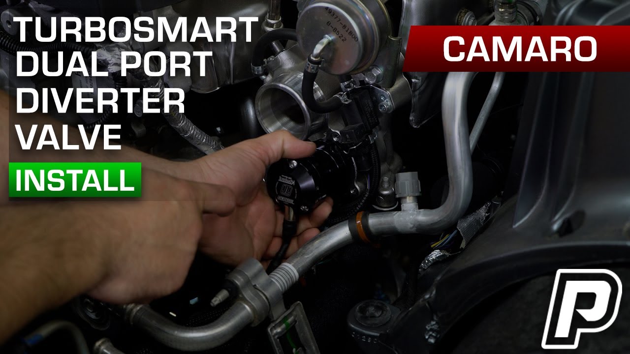 20162021 Camaro 2.0T Turbosmart Diverter Valve Phastek Install YouTube
