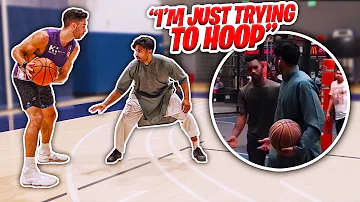 "I JUST WANT TO HOOP" 1v1 with RUMMAN! 🔥| Jordan Lawley Basketball