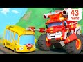 🚌Little Bus Rescue Mission | Wheels on the Bus | Car Cartoon | Nursery Rhymes &amp; Kids Songs | BabyBus