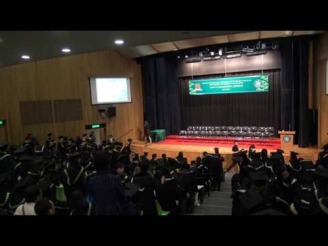 中文大學伍宜孫書院2016-17畢業禮完結 4K