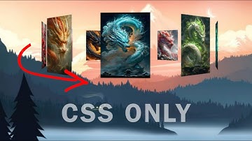 Create 3D Auto-Rotating Cards using CSS in 5 Minutes! #coding #css