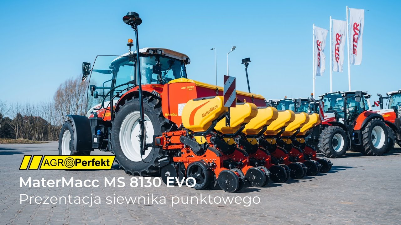 MaterMacc MS 8130 EVO - niezawodny siewnik punktowy, który się opłaca!