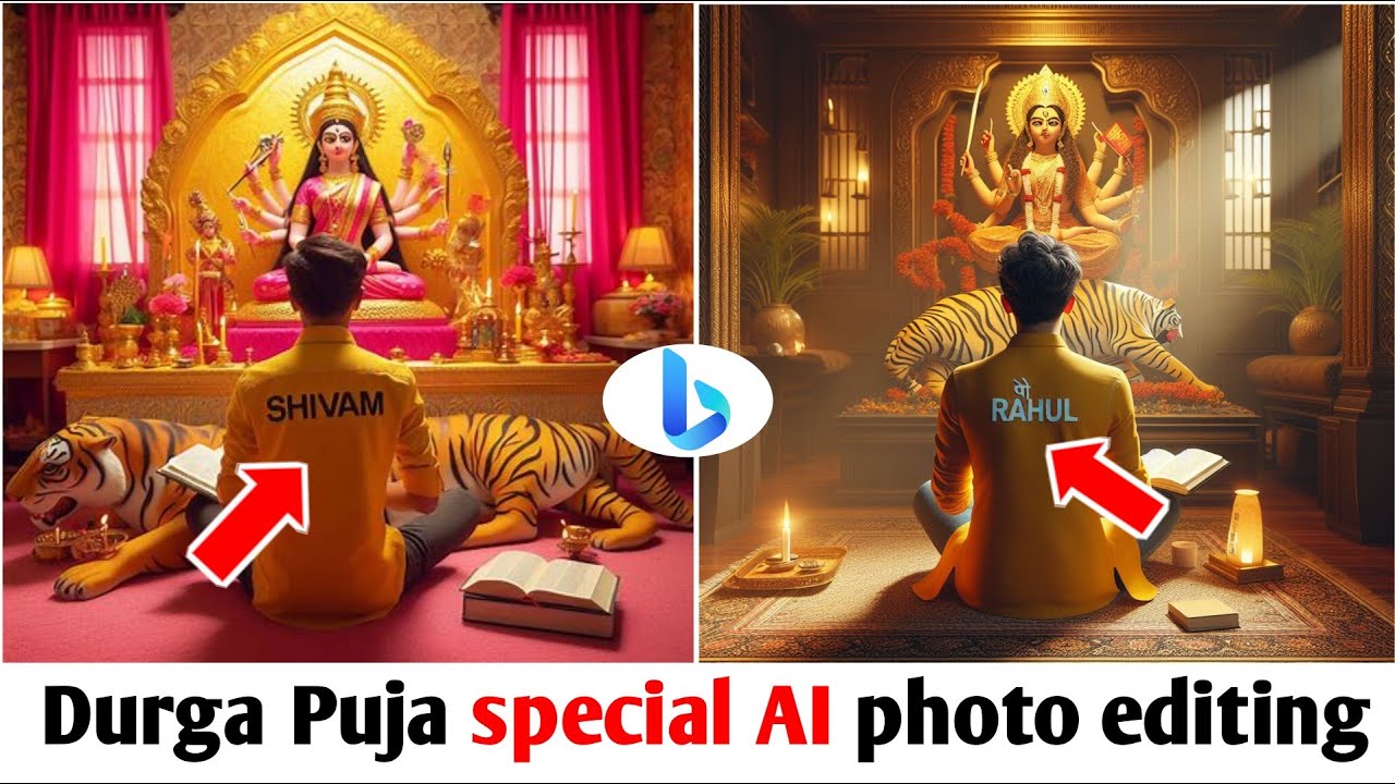 Durga Puja New Instagram TRENDING Al Photo Editing | Maa Durga Al ...