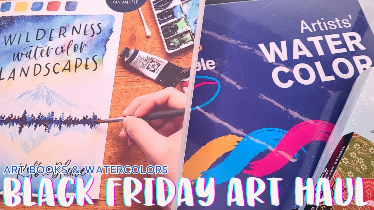 A New Gouache Project & Updated Black Friday Art Supply Sale List