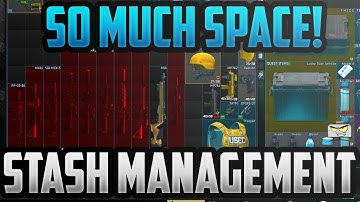 How To Save Space In Your Stash - Escape From Tarkov - Stash Management Guide 12.9