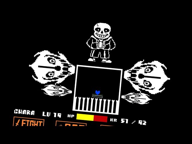 UNDERTALE - BAD TIME SIMULATOR - CUSTOM ATTACK 