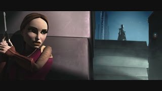 Star Wars: The Clone Wars - Padmé encounters an assailant at the docks [1080p]