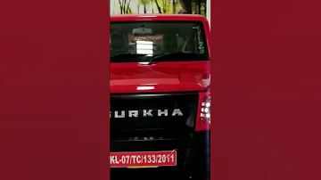 Gurkha 4x4x4 Red Color Front Fascia 