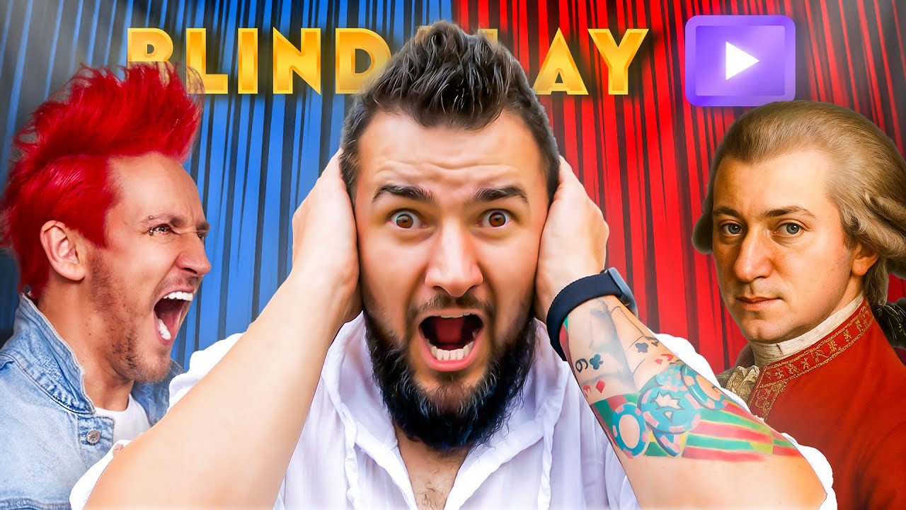 Perkusista ICH TROJE zagrał w ciemno.. a my podłożyliśmy MOZARTA! 🤯