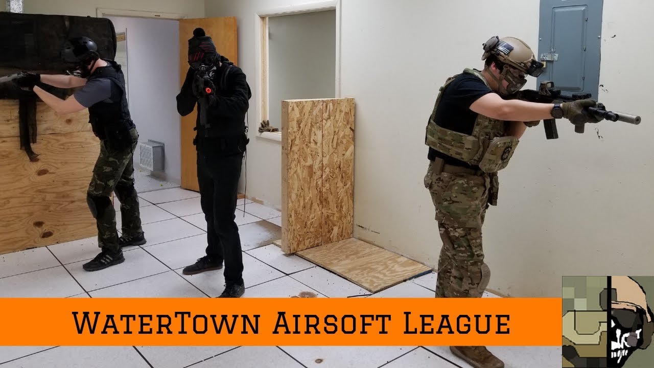 Airsoft WaterTown Airsoft League Close Quarters Battle YouTube