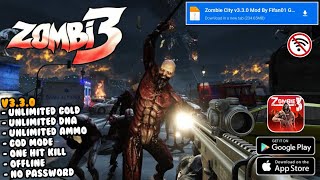 Zombie City Mod Apk v3.3.0 Terbaru 2023 - Game Android FPS Zombie Offline Terbaik Graphics HD screenshot 5