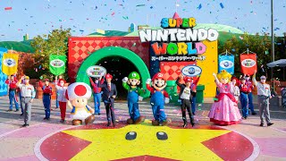 Universal Studios Jepang Membagikan Grand Opening Dunia Super Nintendo, Gambaran Umum Tanah dan Karakter