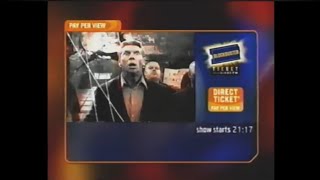 July 2002 Direct TV Pay-Per-View Blockbuster Video Ticket Commercials