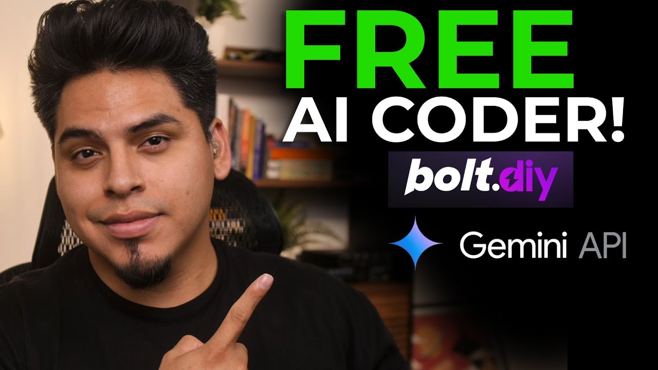 FREE AI Coder for EVERYONE! (Google Gemini + Bolt.DIY) - YouTube