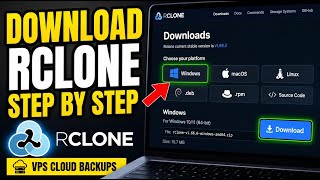 How to download Rclone for VPS cloud backups integration - Step By Step