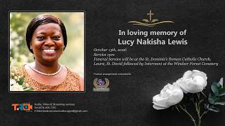 Celebrating the life of Lucy Nakisha Lewis