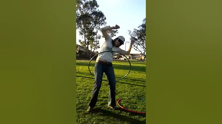 SD Hoop Guy Betty Hooper twin hoops in local park