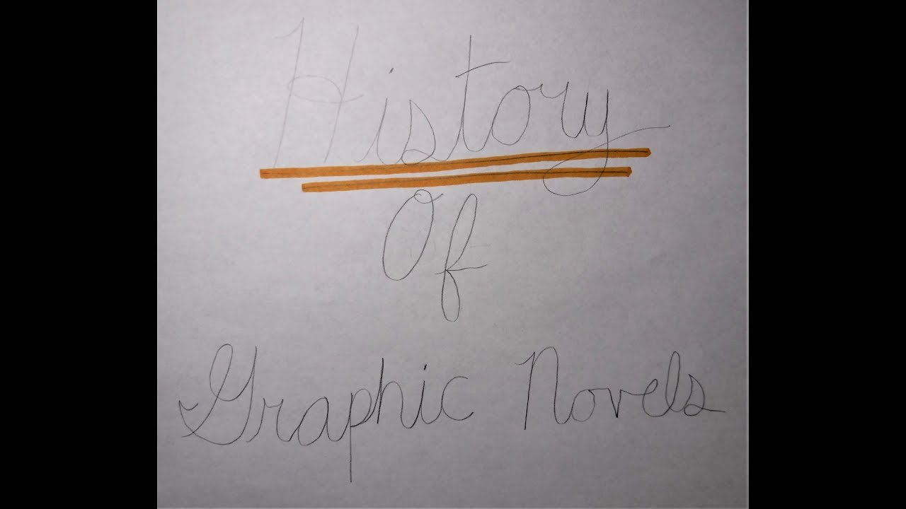 History of Graphic Novels YouTube