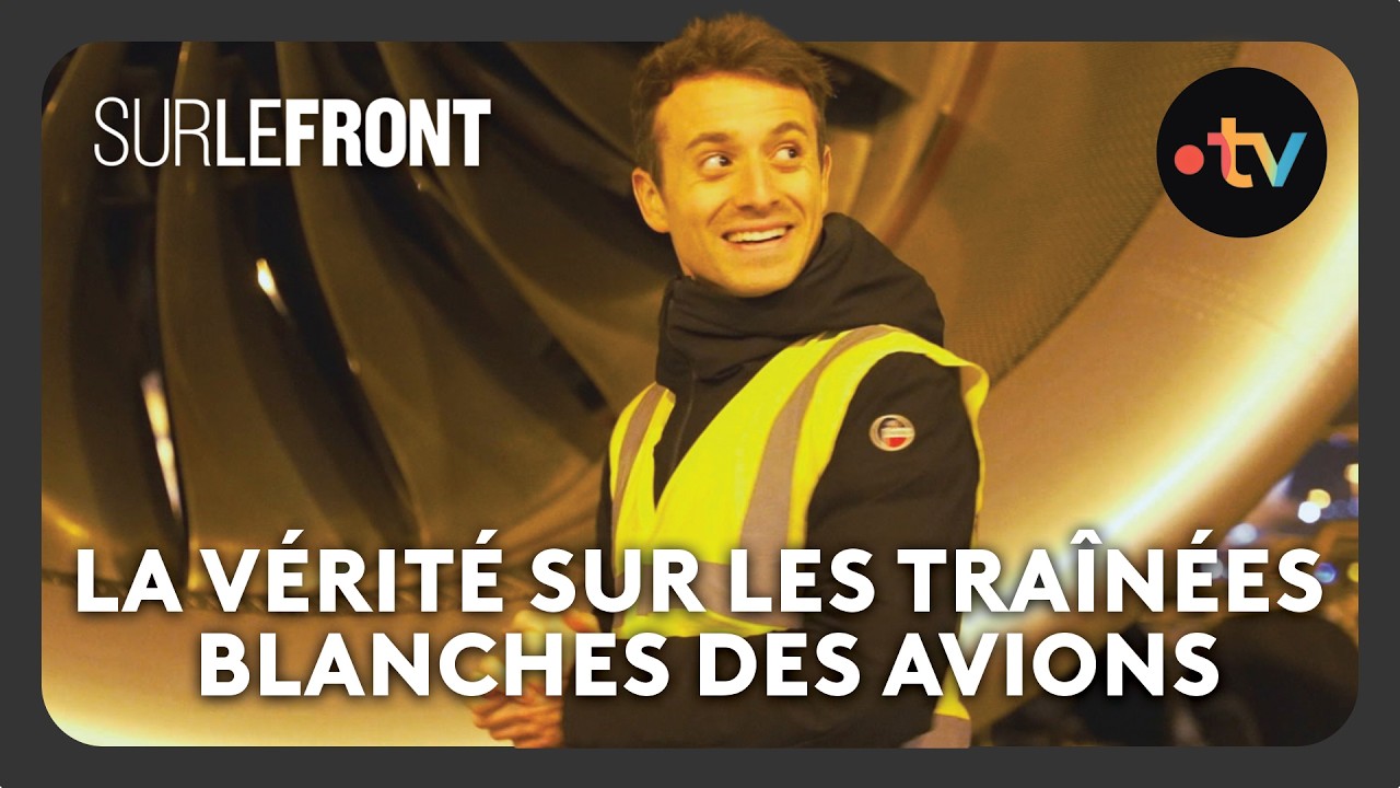 Et si les traînées blanches des avions n’étaient pas de la vapeur d’eau ? - Sur le front