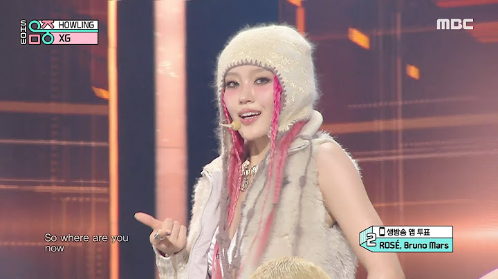 XG  - HOWLING | Show! MusicCore | MBC aired on 241109 #XG #showmusiccore