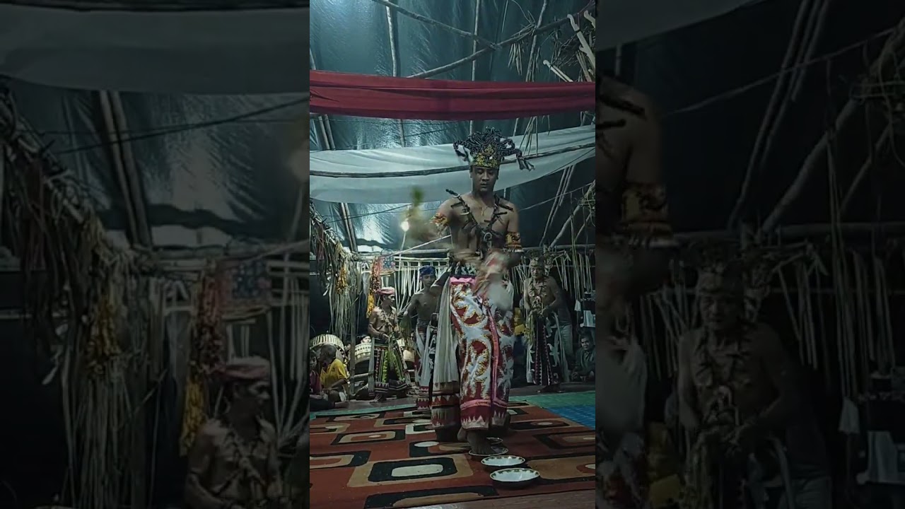 Tari piring Belian bawo