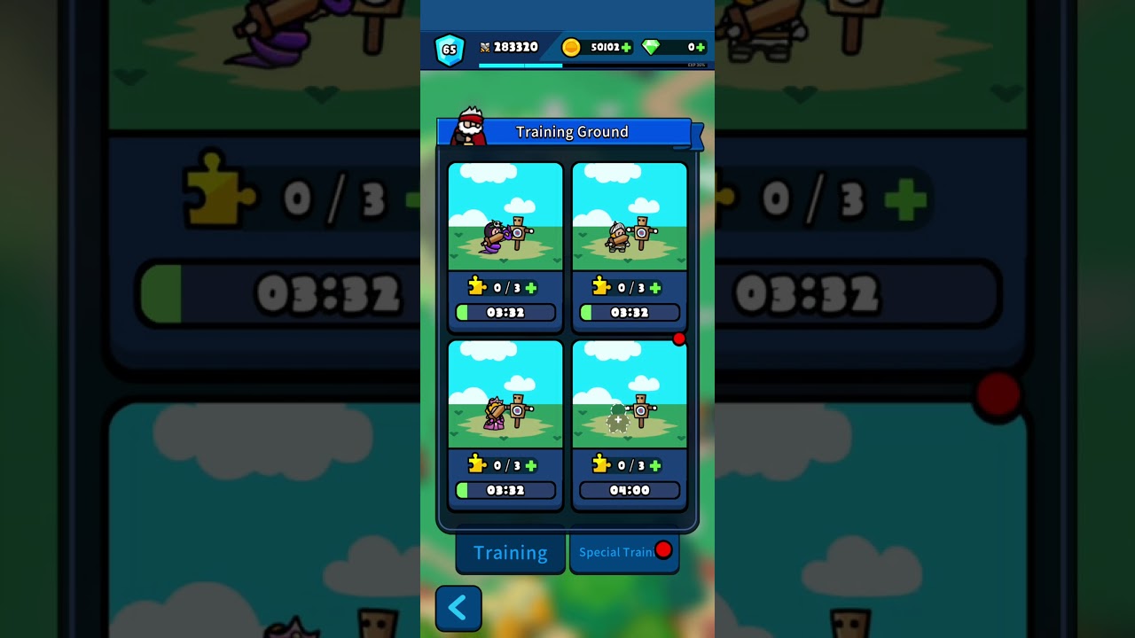 Rumble Heroes - Unlocking the 4th slot