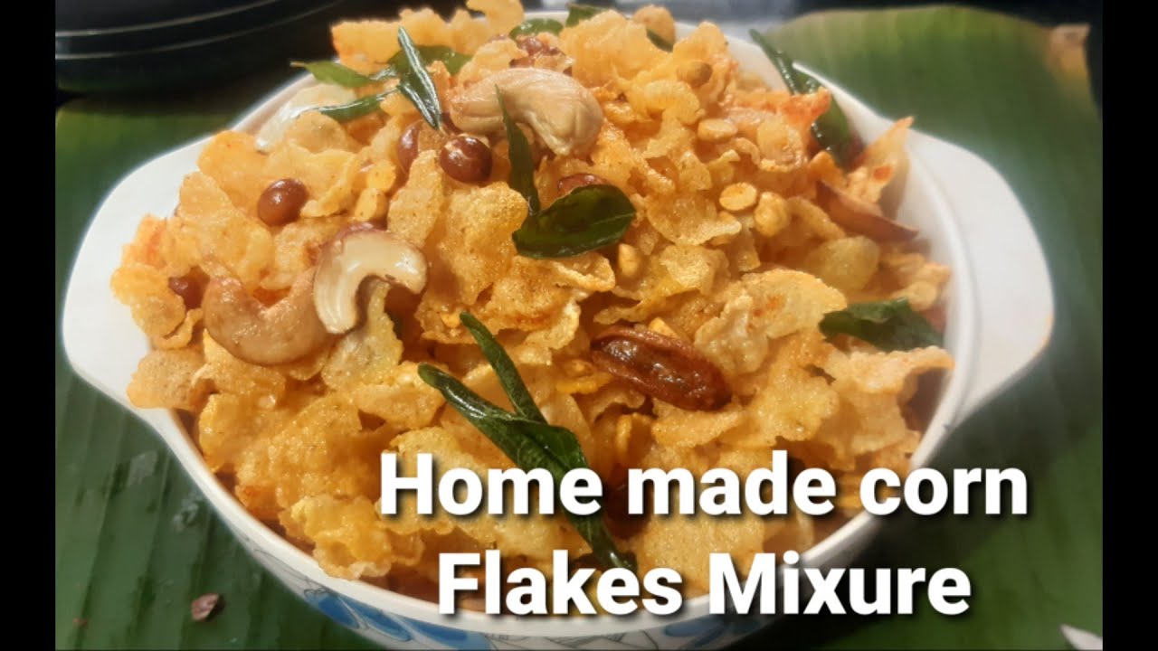 Corn flakes mixture How to make corn flakes mixture Quick mixture