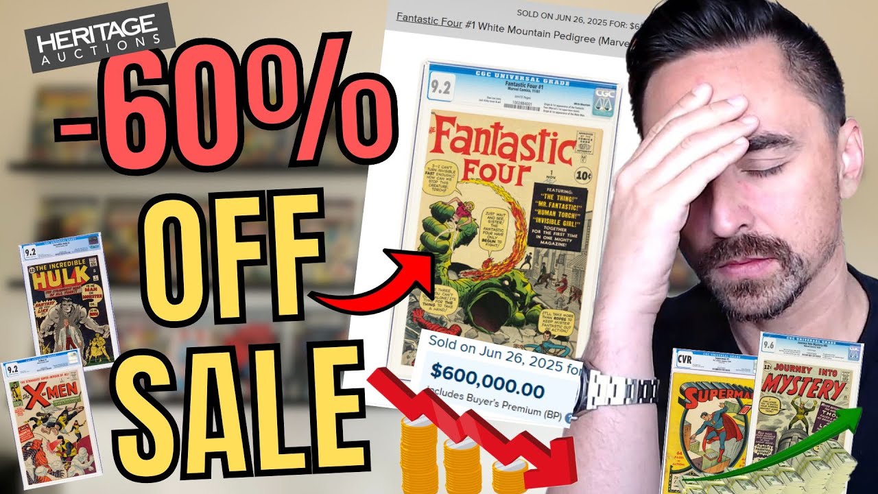 Comic Grails Go On CLEARANCE! Heritage Platinum Auction Sales Highlights!