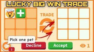 🤑🤑WHEN PEOPLE WANT YOU TO PICK JUST TO GET THE PET THEY WANT! LUCKY WIN IN ROBLOX ADOPT ME #adoptme