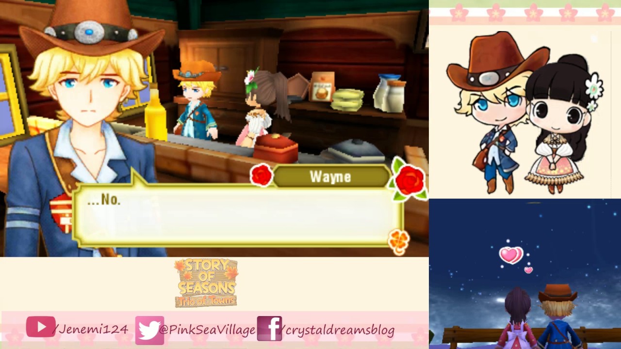 story-of-seasons-trio-of-towns-wayne-s-pink-heart-event-youtube