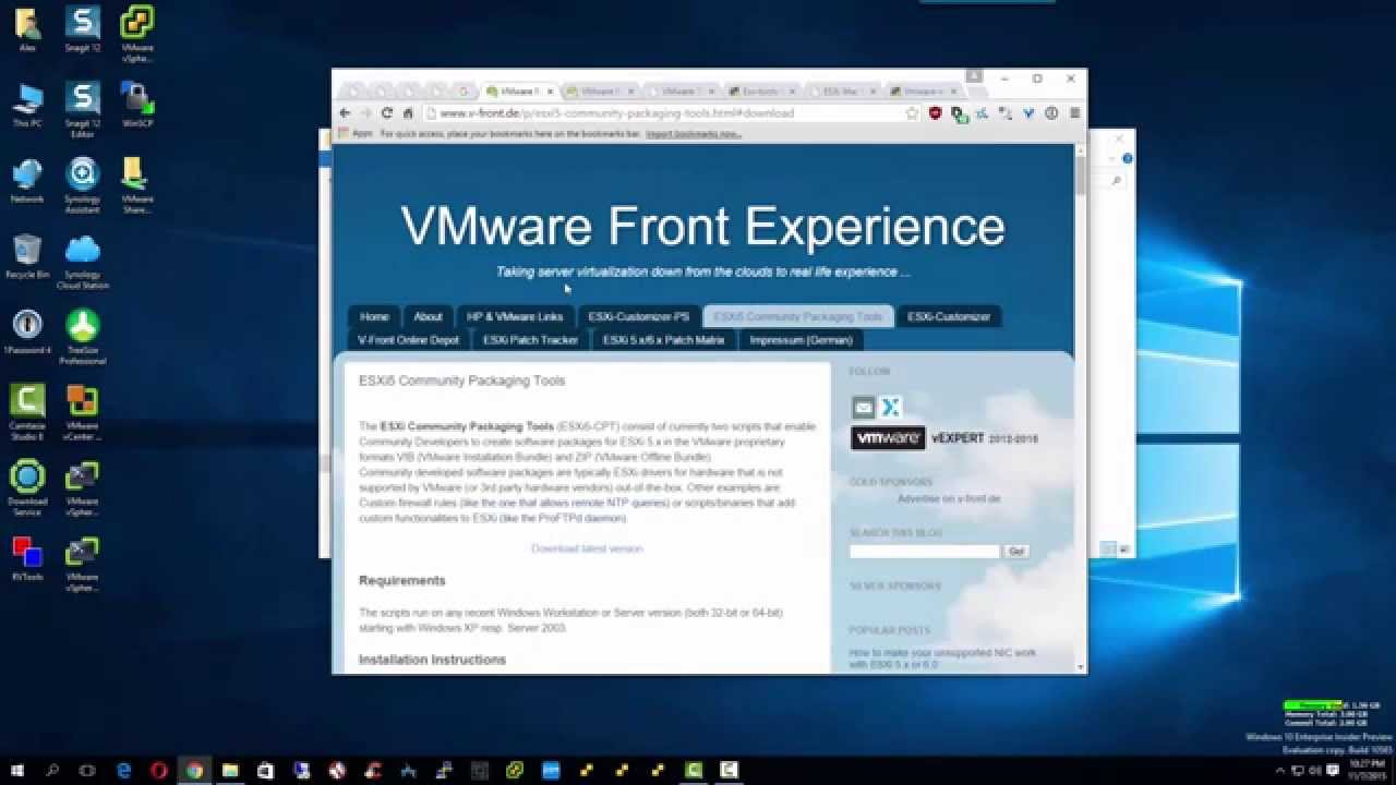 Create A VMware Offline Bundle From A VIB With VIB2ZIP YouTube