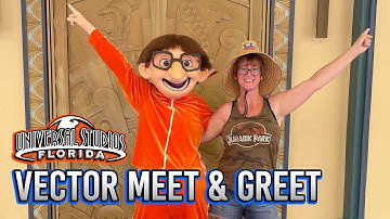 Vector from “Despicable Me” Meet and Greet at Illumination Theater at Universal Studios Florida