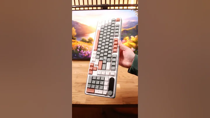 This keyboard has a SCREEN & a KNOB 👀 (Royal Kludge S98) #tech #mechanicalkeyboard #desksetup