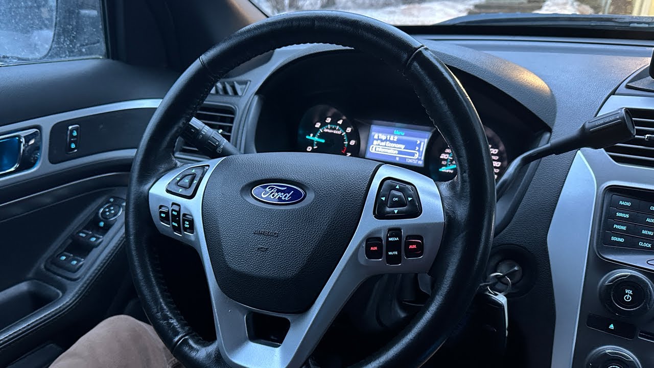 How to Swap the Steering Wheel on a Police Interceptor Utility