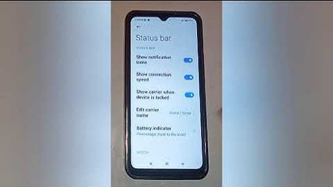 rearedmi 8a |How to hide notch in redmi 8a,hide notch setting