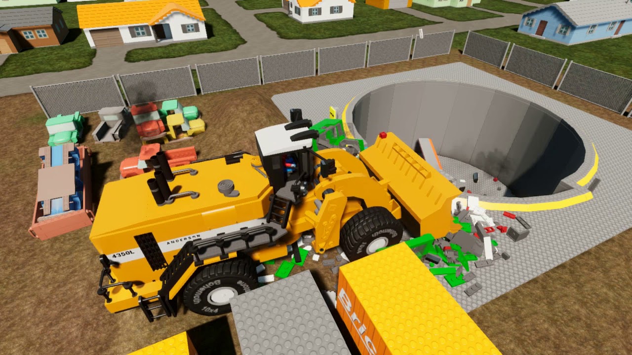 Brick rigs crash test - YouTube